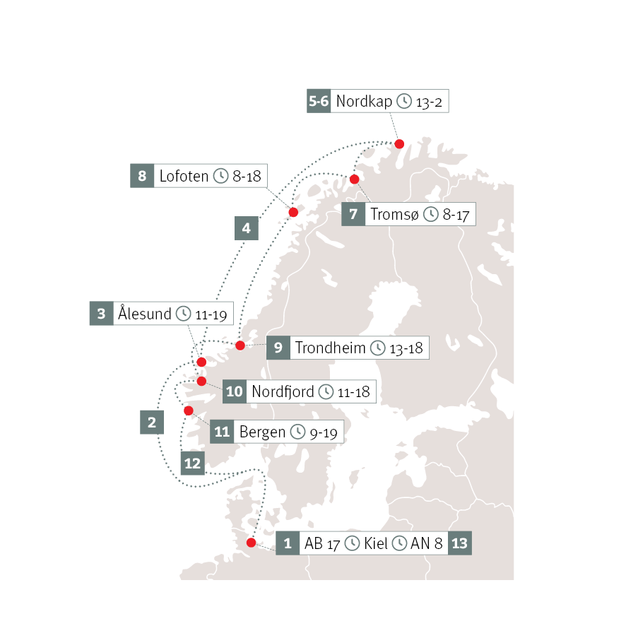 Routebeispiel 15.06.-27.06.23