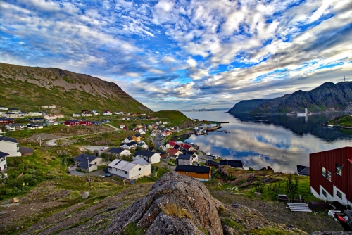 Honningsvåg nahe des Nordkaps