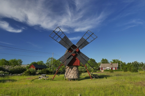 Windmühle auf Öland,Schweden