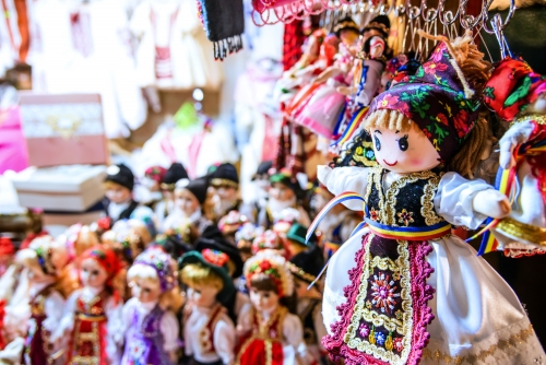 Sibiu,Rumänien,Weihnachtsmarkt