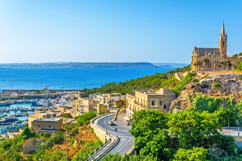 Mgarr auf der maltesischen Insel Gozo