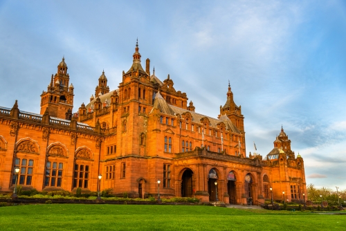 Kelvingrove Museum und Kunstgalerie in Glasgow - Schottland