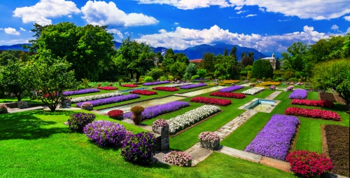 Villa Taranto: Botanischer Garten in Verbania, Italien