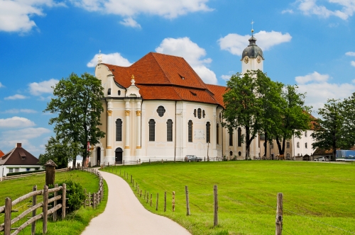 Wallfahrtskirche Wieskirche im Pfaffenwinkel,Bayern