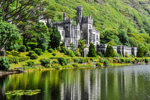 Kylemore Abtei in Connemara, Irland