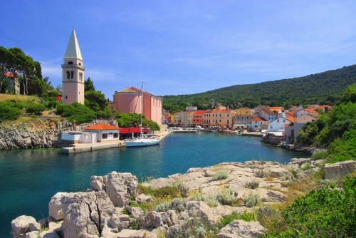 Veli Lošinj auf der kroatischen Insel Lošinj