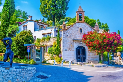 Kapelle in Saint Paul de Vence, Dorf in Frankreich