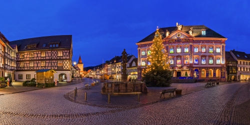 Advent in Gengenbach im Schwarzwald, Deutschland