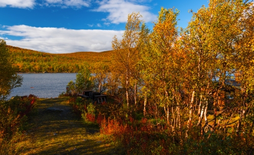 Bunter Herbst in Skandinavien