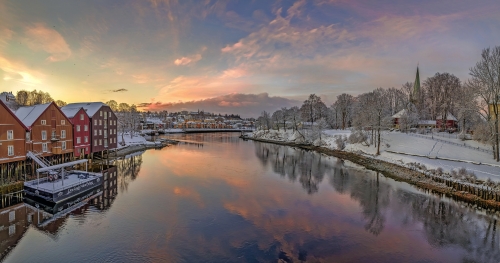 Trondheim in Norwegen