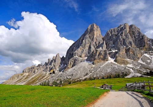 Peitlerkofel in den Dolomiten