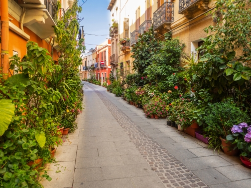 Cagliari auf Sardinien, Italien