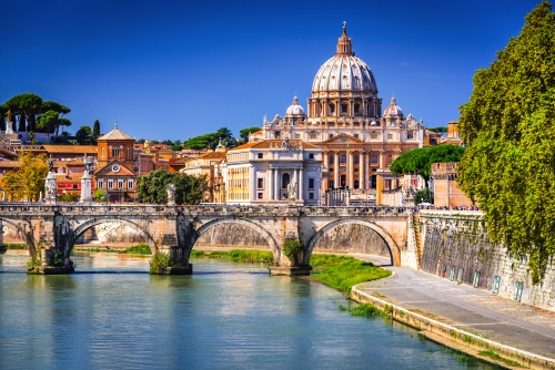 Basilika Sankt Peter im Vatikan in Rom, Italien