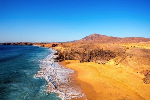 ©rh2010 - stock.adobe.com Playa del Papagayo auf Lanzarote, Spanien