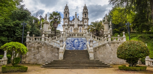 ©venemama - stock.adobe.com Panorama des Heiligtums Unserer Lieben Frau von Remedios in Lamego