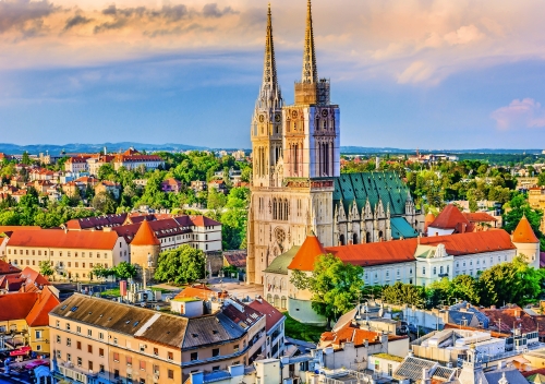 Kathedrale von Zagreb, Kroatien