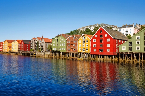 Trondheim in Norwegen