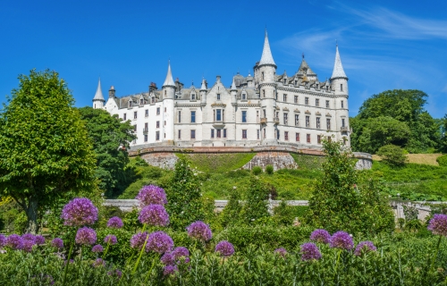 Dunrobin SchlossDunrobin Castle in der Grafschaft Sutherland, Schottland