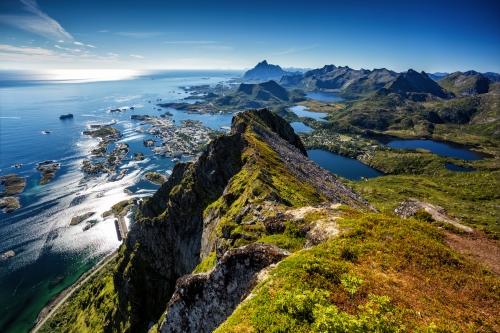 BLick auf Svolvaer