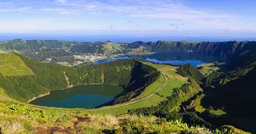 Kraterseen des Sete Cidades auf São Miguel