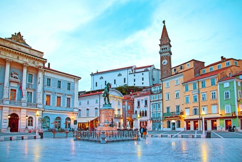 Altstadt von Porec in Kroatien