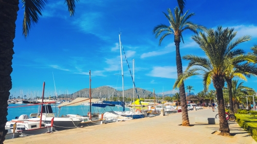 Hafen von Alcúdia auf Mallorca