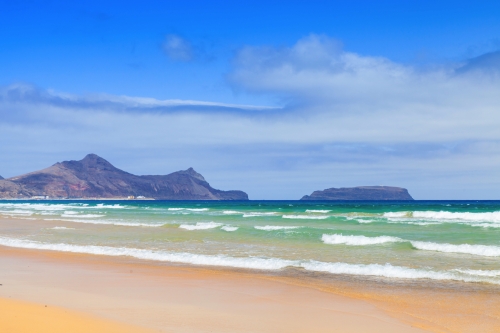 Sandstrand der Insel Porto Santo