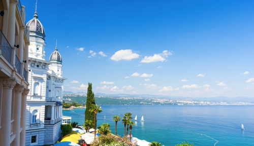 Opatija an der Kvarner Bucht, Kroatien