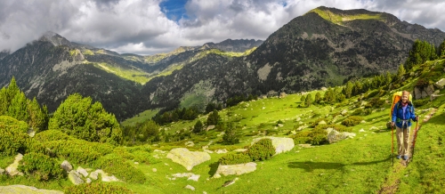 der GR11-Pfad in den Pyrenäen