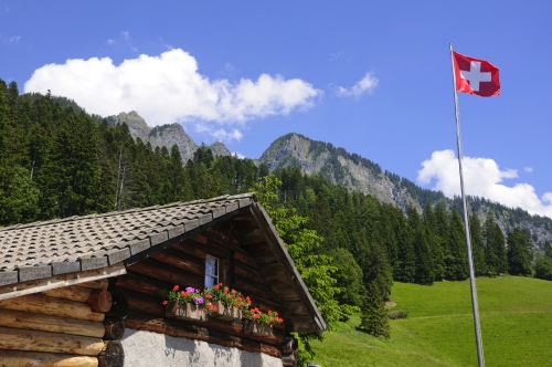 Heidialp Ochsenberg in Maienfeld, Schweiz