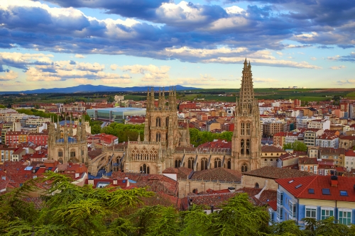 Kathedrale von Burgos in Spanien