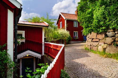 Stadt Vimmerby in Smaland: Drehort von Astrid Lindgrens "Kalle Blomquist"