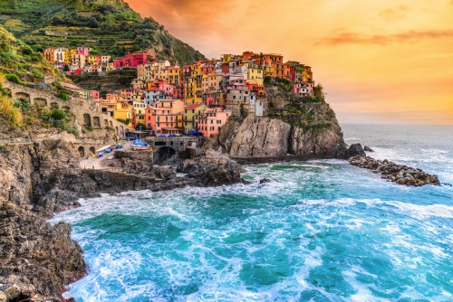 Manarola - eines der fünf Cinque Terre Dörferµ1