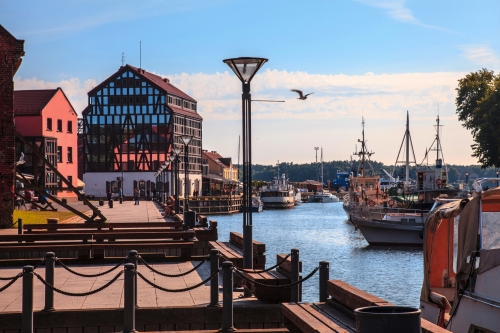 Hafen von Klaipeda in Litauen