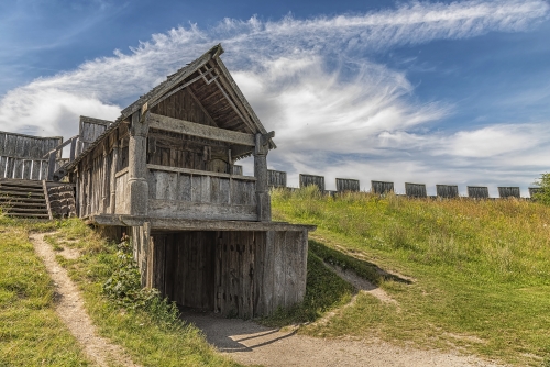 Wikingerfestung in Trelleborg, Schweden