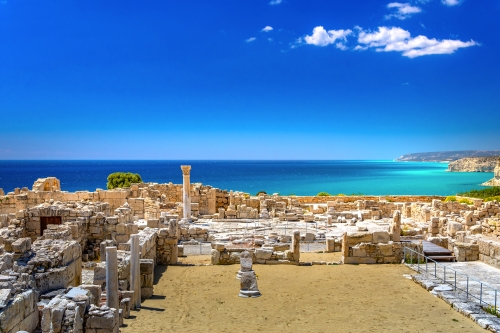 die antike Stadt Kourion an der Südwestküste der Mittelmeerinsel Zypern
