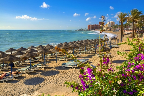 Benalmádena an der Costa del Sol in Andalusien, Spanien