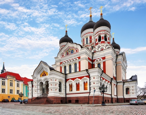 Alexander-Newski-Kathedrale in Tallinn, Estland