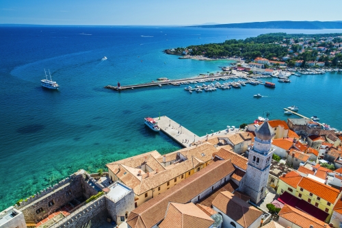 Altstadt von Krk, Kroatien