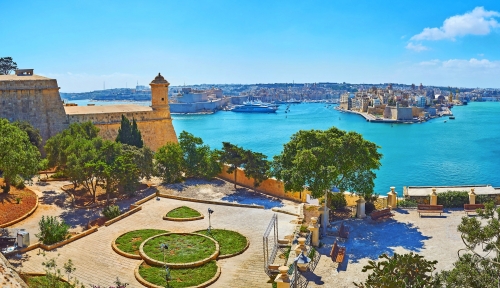 Herbert Ganado Gardens in Floriana auf Malta