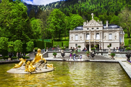 Schloss Linderhof in Ettal, Bayern