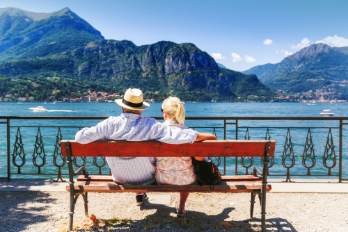 Bellagio am Comer See in Italien