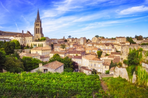 Saint-Émilion in der Bordeauxregion, Frankreich