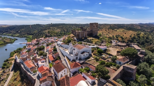 Mértola in der Provinz Alentejo Guadiana, Portugal