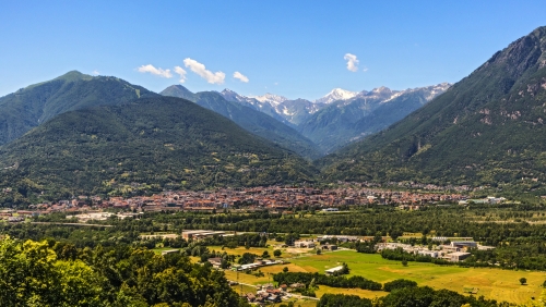 Domodossola in Region Piemont, Italien