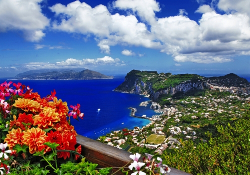 die italienische Insel Capri