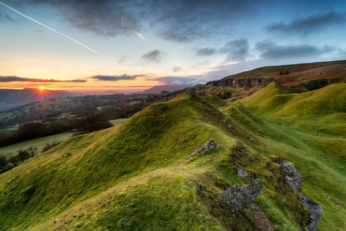 Brecon Beacons - eine Bergkette im Südosten von Wales