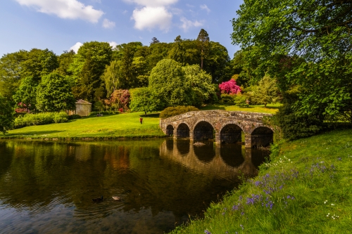 Stourhead-Gärten in Wiltshire, Vereinigtes Königreich