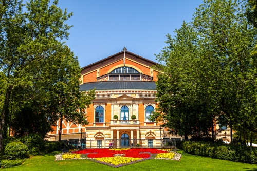 Richard-Wagner-Festspielhaus in Bayreuth, Deutschland