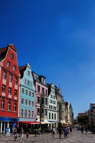 Altstadt von Rostock, Deutschland